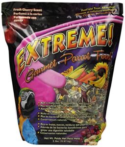 f.m.brown's 44512 extreme gourmet parrot food, 5-pound