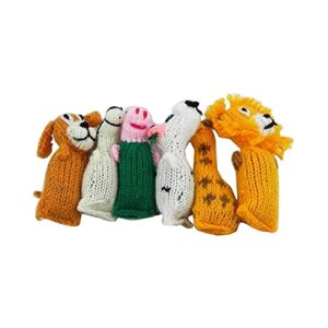 Barn Yarn Hand Knit Wool Cat Toy, stuffed with Organic Catnip (6 pack)