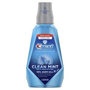 crest prohealth multi-protection refreshing mouthwash clean mint 33.8 fl oz