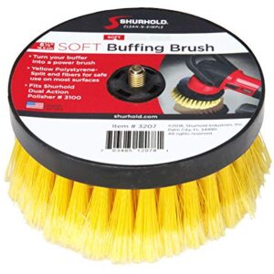 Shurhold 3207 Soft Brush for Dual Action Polisher