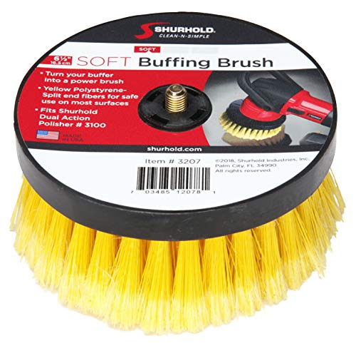 Shurhold 3207 Soft Brush for Dual Action Polisher