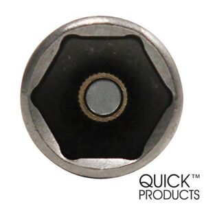 Quick Products QPLSJS Deluxe Quick-Connect Heavy-Duty Scissor Jack Leveling Socket for Power Drill - Each