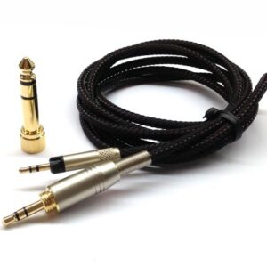 NewFantasia Replacement Upgrade Cable for Audio Technica ATH-M50x, ATH-M40x, ATH-M70x Headphones 1.2meters/4feet