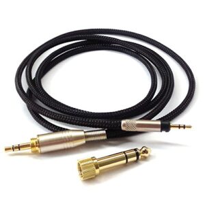 NewFantasia Replacement Upgrade Cable for Audio Technica ATH-M50x, ATH-M40x, ATH-M70x Headphones 1.2meters/4feet