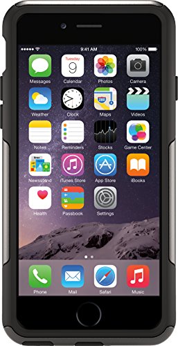 OtterBox COMMUTER SERIES iPhone 6/6s Case - Frustration Free Packaging - BLACK