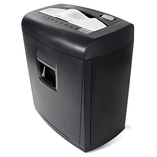 Aurora AU840XA Professional 8 Sheet Cross-Cut Shredder with Pullout Basket