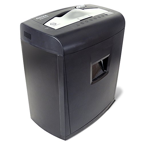 Aurora AU840XA Professional 8 Sheet Cross-Cut Shredder with Pullout Basket