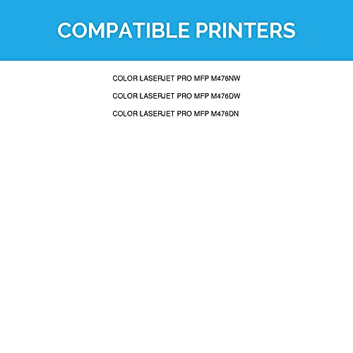 LD Compatible Toner Cartridge Replacement for HP 312A CF381A (Cyan)