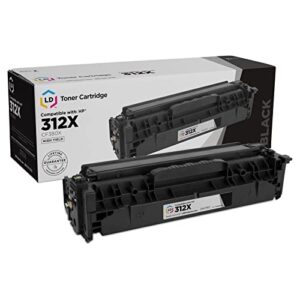 ld compatible toner cartridge replacement for hp 312x cf380x high yield (black)