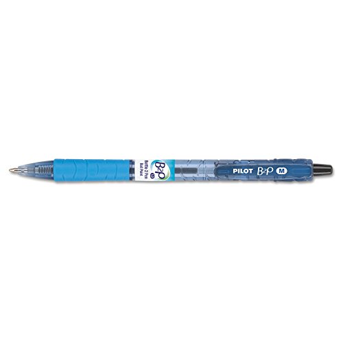 Pilot - B2P Bottle-2-Pen Recycled Retractable Ball Point Pen, Blue Ink, 1mm, Dozen 32801 (DMi DZ