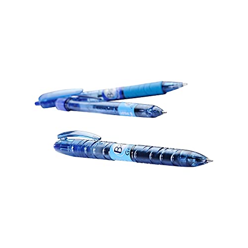 Pilot - B2P Bottle-2-Pen Recycled Retractable Ball Point Pen, Blue Ink, 1mm, Dozen 32801 (DMi DZ