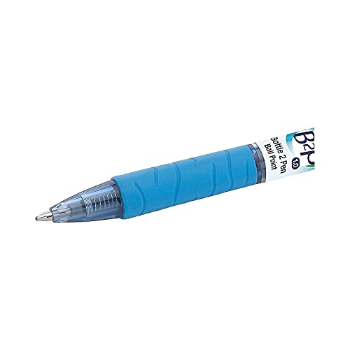 Pilot - B2P Bottle-2-Pen Recycled Retractable Ball Point Pen, Blue Ink, 1mm, Dozen 32801 (DMi DZ