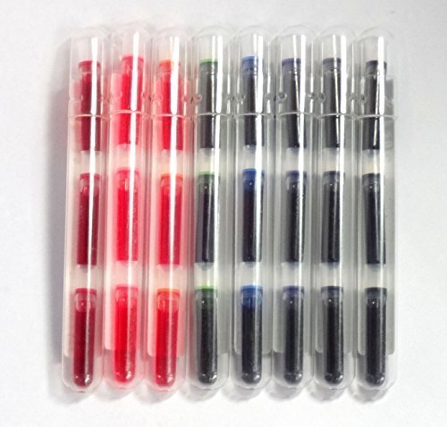 Pilot Petit Pen Refill Cartridge 8 color set (Japan Import)