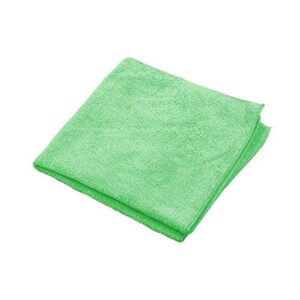 microworks 2502-green-dz microfiber towel, 16" x 16", green (pack of 12)