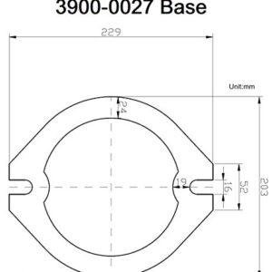 HHIP 3900-0027 5-1/2 x 12 Inch Compound Slide Table