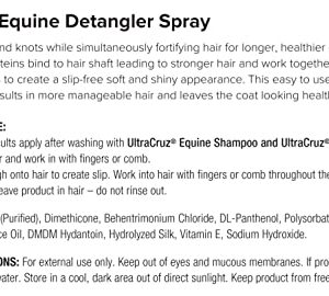 UltraCruz - sc-395300 Equine Detangler Spray for Horses, 1 Gallon