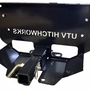 UTV Hitchworks (UTV-XSE) Skid Plate and Receiver Hitch Extension