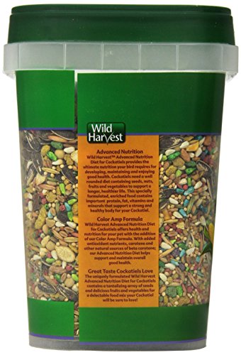 Wild Harvest WH-83541 Wild Harvest Advanced Nutrition Diet for Cockatiels, 4.5-Pound