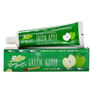 green beaver green apple toothpaste, 75 ml
