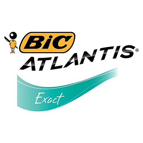 BIC VCGNP31-B-BLK Black Atlantis Comfort Pens 3 Count