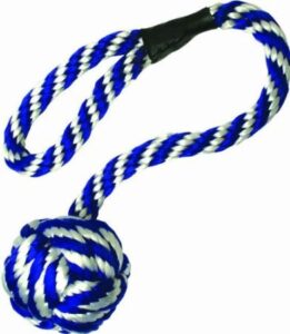 paws aboard 2200 monkey fist rope toy