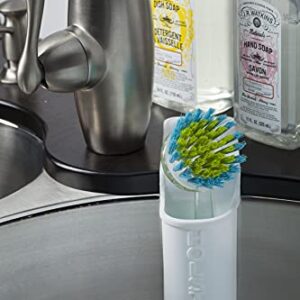 Holster Brands Kitchen Lil' Holster Dish Brush Holder, White