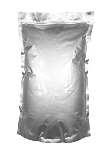 ShieldPro Odor-Proof Zip Seal 5 Mil 1 Gallon Gusseted 10"x16"x4" Aluminum Foil Mylar Bag for Long Term Storage of Food, Herb, Seeds, Organics and Pharma (50)