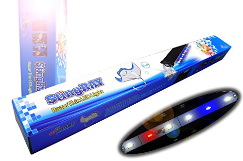 Finnex Stingray Aquarium LED Light, 16-Inch, Black, (JL-16S)