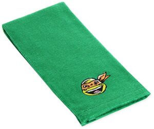 nickelodeon teenage mutant ninja turtles green tip towel