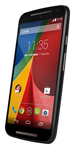 Motorola XT1068 Moto G (2ND GENERATION - 2014) DUAL SIM 8GB Factory Unlocked 3G Phone - Black (International Version - No Warranty)