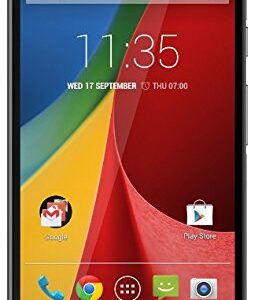 Motorola XT1068 Moto G (2ND GENERATION - 2014) DUAL SIM 8GB Factory Unlocked 3G Phone - Black (International Version - No Warranty)