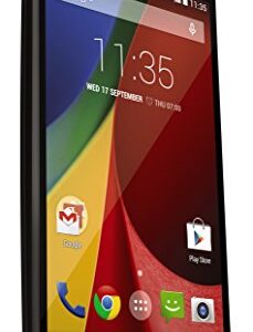 Motorola XT1068 Moto G (2ND GENERATION - 2014) DUAL SIM 8GB Factory Unlocked 3G Phone - Black (International Version - No Warranty)