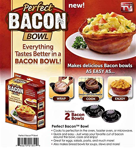 Perfect Bacon Bowl Bowls 2 / Pack