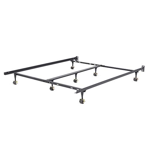 Classic Brands Hercules Universal Heavy-Duty Metal Bed Frame | Adjustable Width Fits Twin, Twin XL, Full, Queen, King, California King