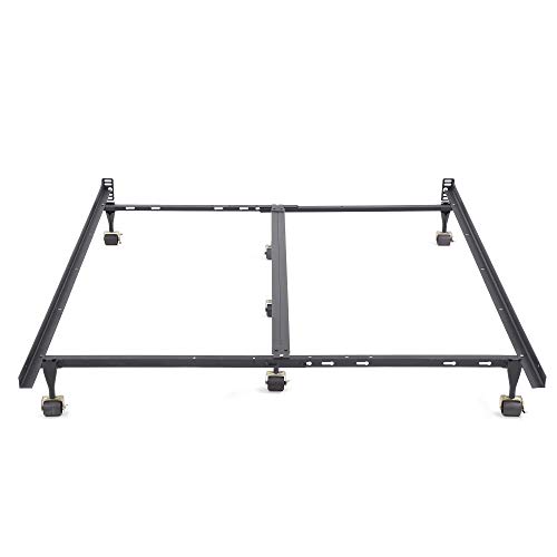 Classic Brands Hercules Universal Heavy-Duty Metal Bed Frame | Adjustable Width Fits Twin, Twin XL, Full, Queen, King, California King