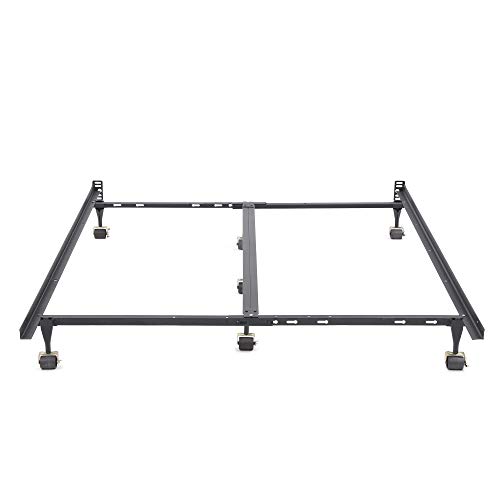 Classic Brands Hercules Universal Heavy-Duty Metal Bed Frame | Adjustable Width Fits Twin, Twin XL, Full, Queen, King, California King