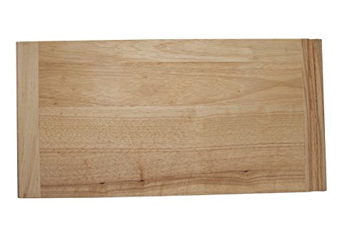 Omega National Rubberwood Bread Board 3/4 x 12 x 23-1/2