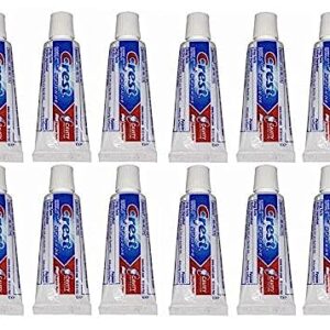 Crest Travel Size Regular Toothpaste - .85 Oz (Pack of 12)