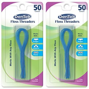 Dentek Floss Threaders 50 Count (2 Pack)