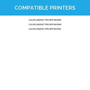 LD Products Remanufactured Toner Cartridge Replacements for HP 312X CF380X High Yield (Black, 2-Pack)