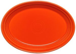 fiesta oval platter, 9-5/8-inch, poppy