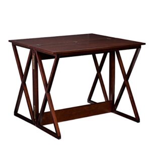 sei furniture dining counter table, espresso