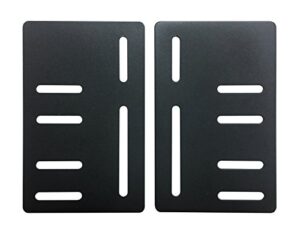 kings brand bed frame headboard bracket modification modi-plate, set of 2 plates