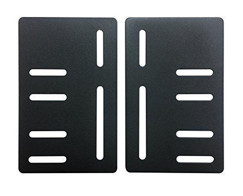 Kings Brand Bed Frame Headboard Bracket Modification Modi-Plate, Set of 2 Plates