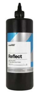 carpro reflect high gloss finishing polish - reflective & glossy finish without durable fillers, silicones, waxes, polymers, or teflon - body shop safe, no dusting. rotary & dual action - liter (34oz)