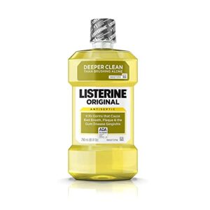 listerine antiseptic adult mouthwash, original 8 oz