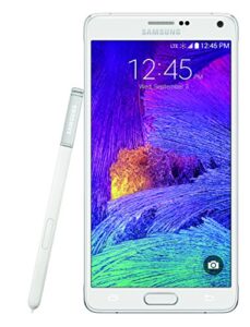 samsung galaxy note 4, frosted white 32gb (sprint)