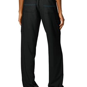 Carhartt Size Cross-Flex Women's Utility Scrub Pant, Black, Medium Tall