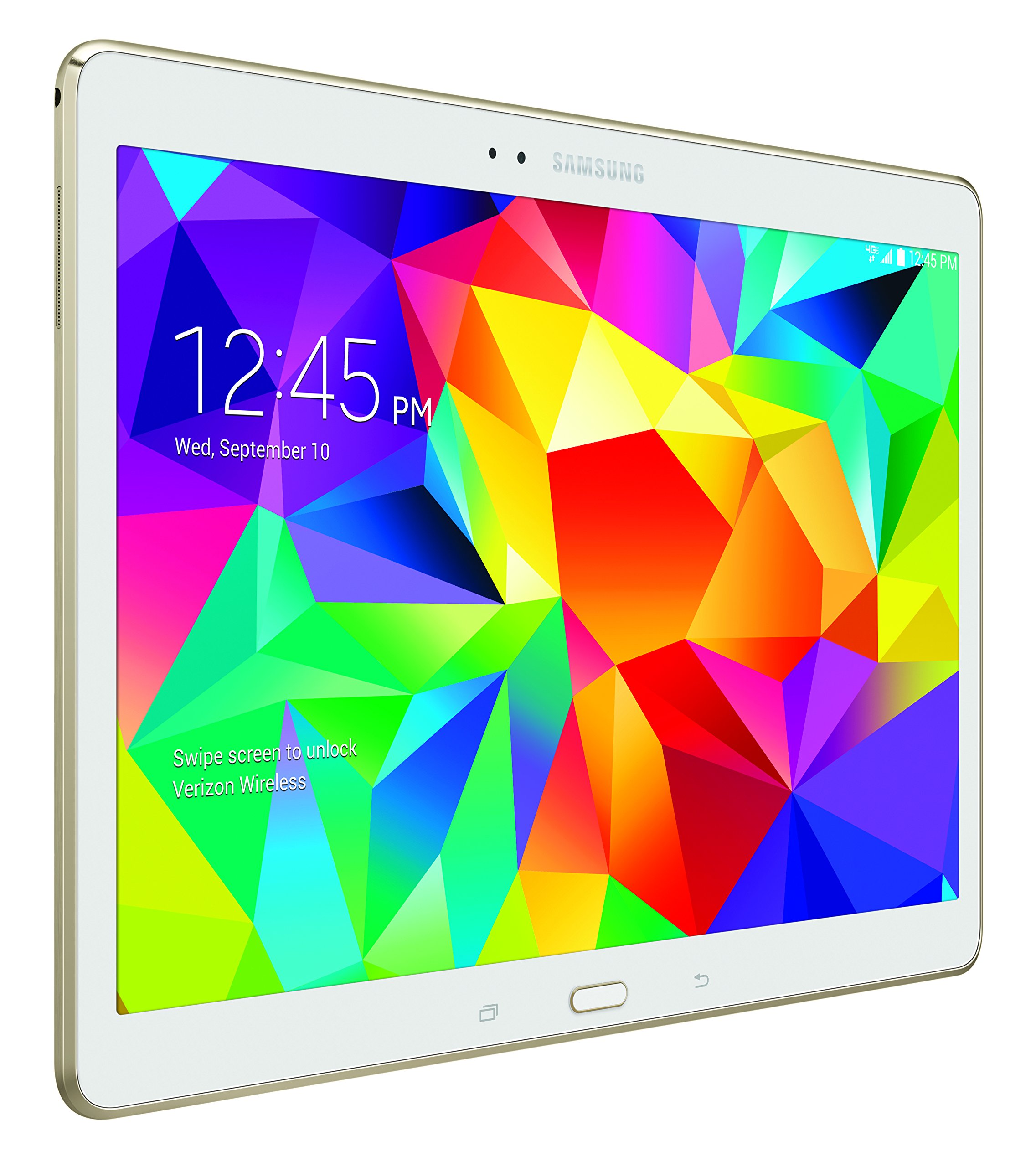 Samsung Galaxy Tab S 4G LTE Tablet, Dazzling White 10.5-Inch 16GB (Verizon Wireless)