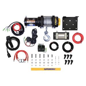 Superwinch 1140220 Black 12 VDC LT4000ATV Winch - 4000 lb. Load Capacity